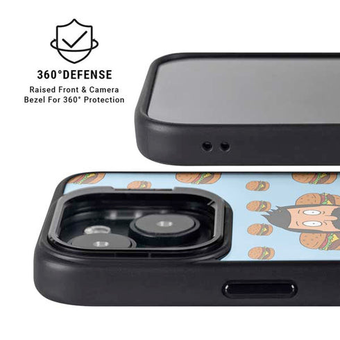 Bobs Burgers Burger of the Day iPhone 14 Kickstand Case